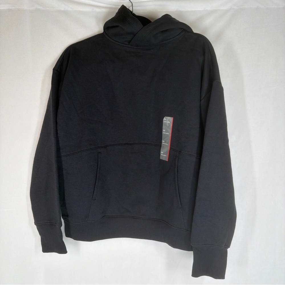All in Motion Women's Fleece Black Hoodie, XS New - Picture 1 of 8
